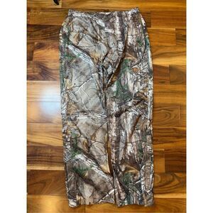 Vintage Habit Camouflage Mens Size L Faded Reinforced Wide Leg Cargo Pants